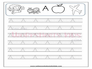 Free Printable Capital Letter Tracing Worksheets