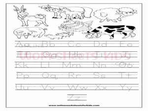 Uppercase And Lowercase Alphabet Tracing Worksheets All in 1
