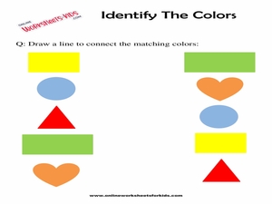 Identify Colors Worksheet